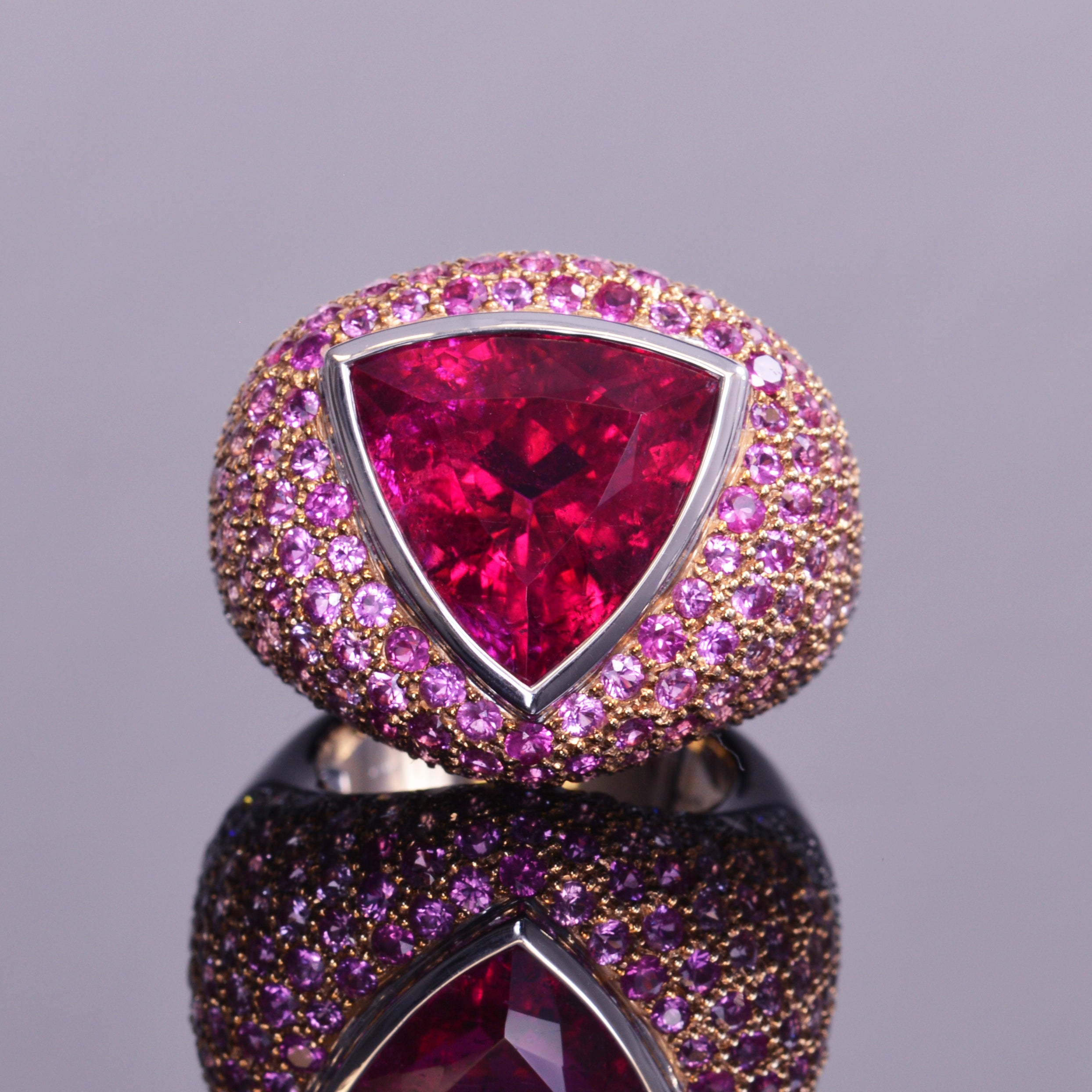 Ruby on sale ombre ring